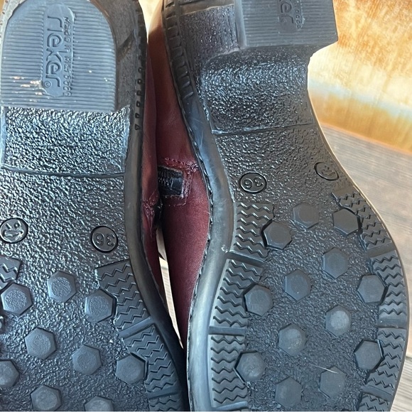 REIKER bordeux wine Victorian style booties |36 - Picture 13 of 14